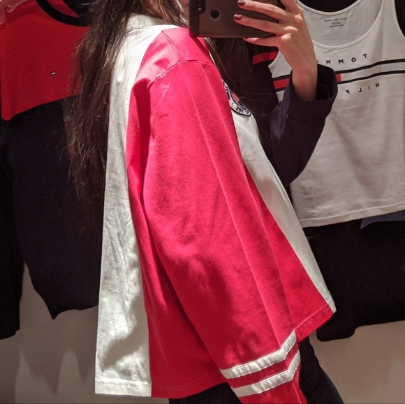 Tommy Hilfiger colourblock long sleeve polo shirt - Picture 3 of 7